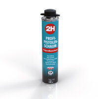 2H Profi Pistolenschaum 750ml - Der Allrounder