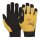 Bee free Yellow Climber Größe: 9-11, PU/Polyesterhandschuh, gelb mit Microfiber Handfläche und Fingerkuppen, Klettverschluss