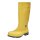 S5D PVC Stiefel, gelb, Gelber PVC Sicherheitsstiefel mit Stahlkappe und Stahlzwischensohle, öl- und benzinbeständige Sohle, antistatisch, Gr. 39-48