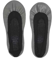 Safety2shoes, Schwarzer Überschuh mit grauer...