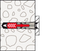 fischer DuoPower 6x30 Dübel