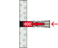fischer DuoPower 6x30 Dübel
