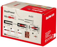 fischer DuoPower 6x30 Dübel