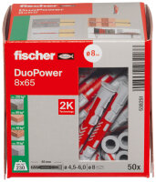 fischer DuoPower 8x65 Dübel